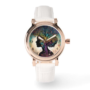 **"Essence of Earth: Abstract Lady Mother Nature"* Watch