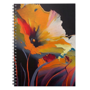 Essence Of The Garden – Abstract Floral Expression Notebook