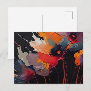 Essence Of The Garden I – Nocturnal Expression Postcard