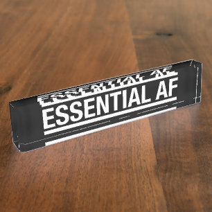 Essential AF Nameplate