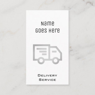 "Essential" Delivery Business Cards