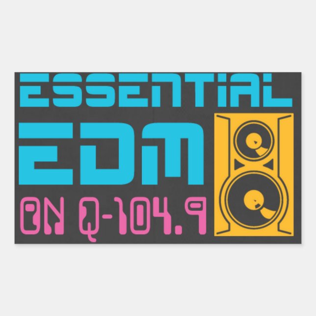 Essential EDM Sticker (Front)