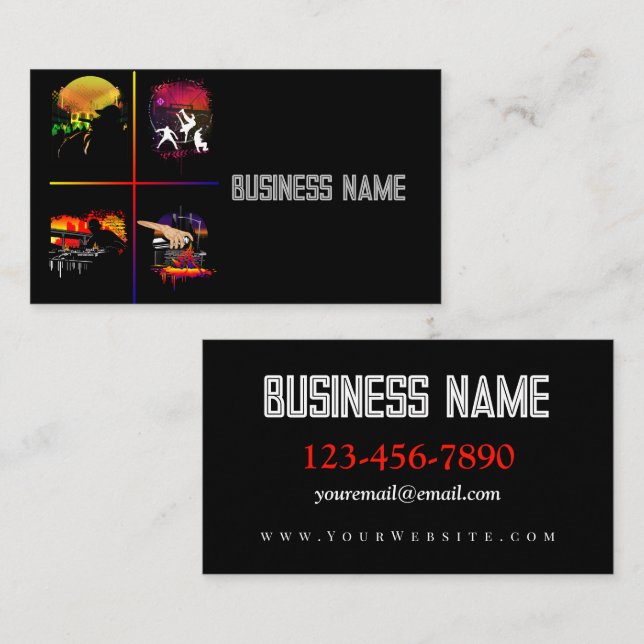 Essential Elements Business Card (Front/Back)