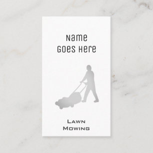 "Essential" Lawn Care Business Cards