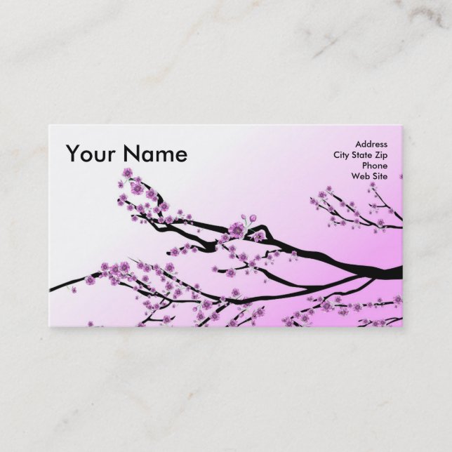 Essential Oil Business Cards (Front)