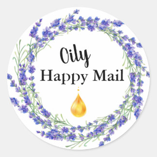 Essential Oil Business - Oily Happy Mail Stickers