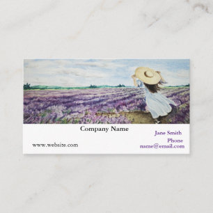 Essential Oil Distributor Business Card