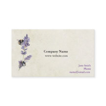 Essential Oil Distributor Business Card