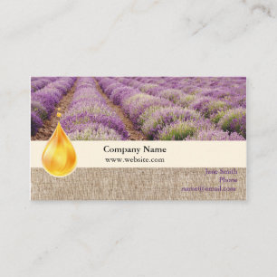 Essential Oil Distributor Business Card