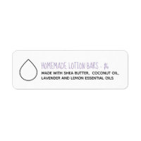 Essential Oil Drop Product Labels
