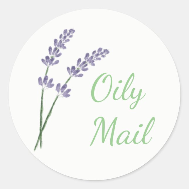 Essential oil envelope seal (Front)