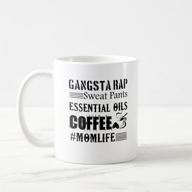 Essential Oil Mum Life Mug (Left)
