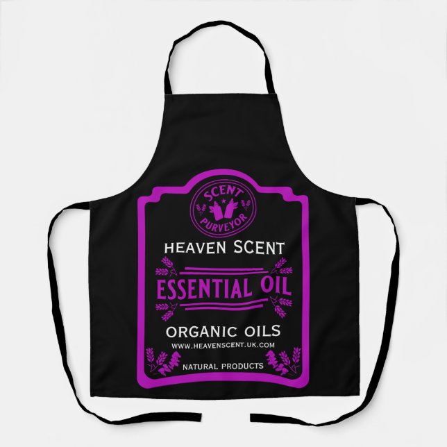 Essential Oil Scents Apron (Front)