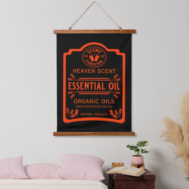 Essential Oil Scents Hanging Tapestry (Bedroom)