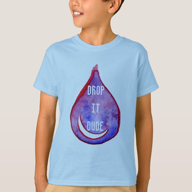 Essential Oils drop it dude shirt (Front)