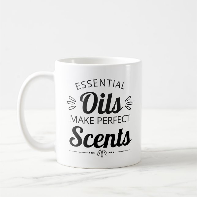 Essential Oils Make Perfect Scents Coffee Mug (Left)