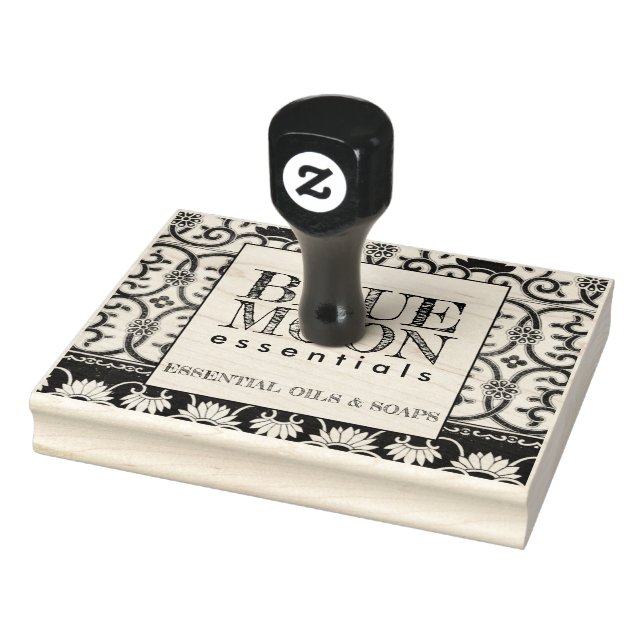 Essential Oils Soaps Maker Rubber Stamp (Stamp)