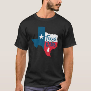 Essential Oils Texas Flag Oiler Quote Saying T-Shirt