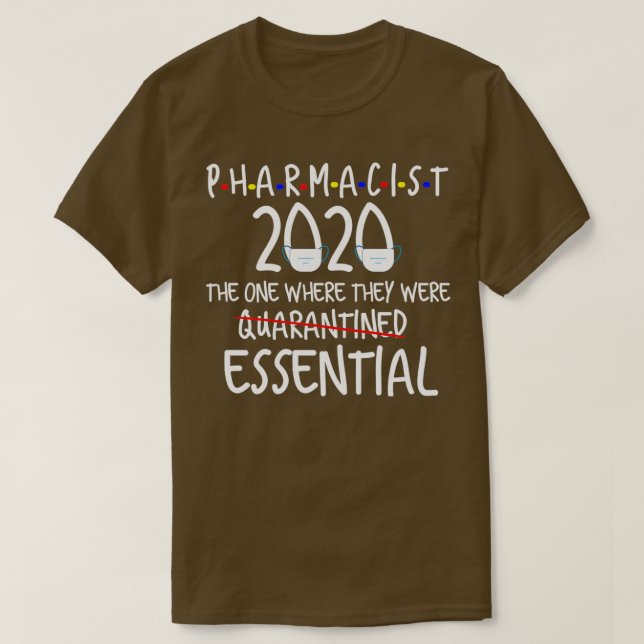 essential pharmacist 1 T-Shirt (Design Front)