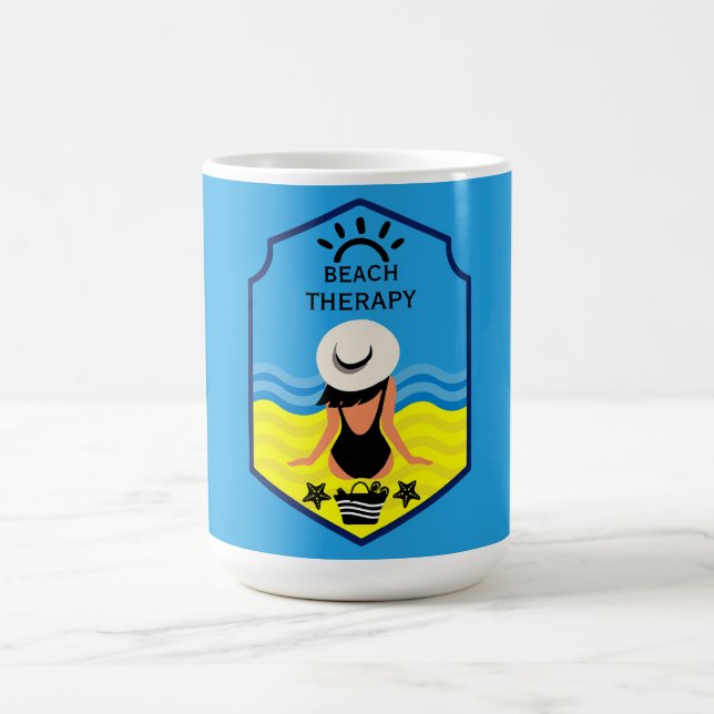 Essential Summer Beach  Coffee Mug (Center)