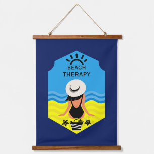 Essential Summer Beach Hanging Tapestry
