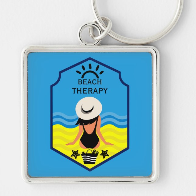 Essential Summer Beach  Key Ring (Front)