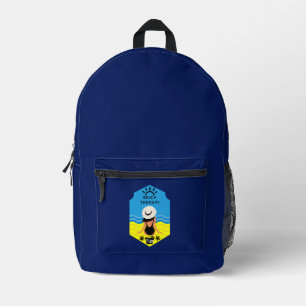 Essential Summer Beach Printed Backpack