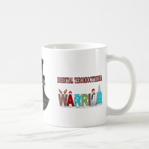 Essential Thrombocythemia Warrior Christmas Coffee Mug