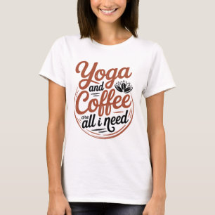 Essential Yoga And Coffee Tee