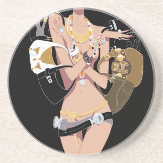 Essentials Black Coaster