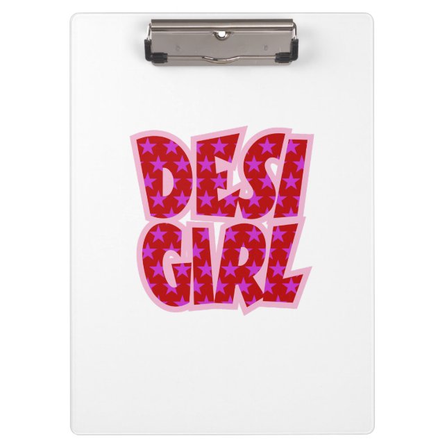 Essentials Bollywood Inspired Gifts Clipboard (Front)