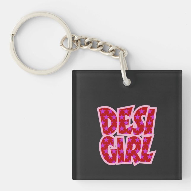 Essentials Bollywood Inspired Gifts Key Ring (Front)