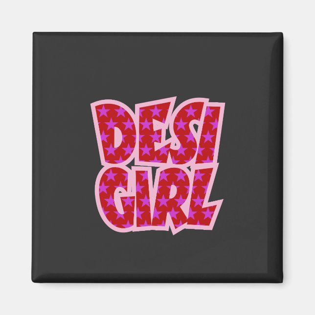 Essentials Bollywood Inspired Gifts Magnet (Front)