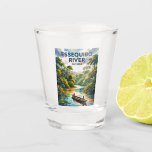 Essequibo River Guyana Shot Glass