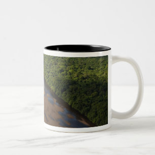Essequibo River, longest river in Guyana, and 3 Two-Tone Coffee Mug