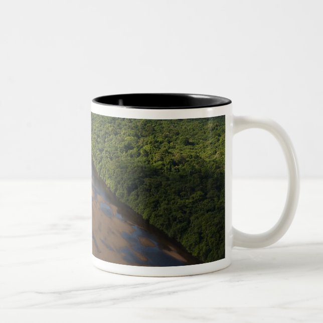 Essequibo River, longest river in Guyana, and 3 Two-Tone Coffee Mug (Right)