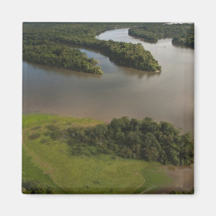 Essequibo River, longest river in Guyana, and Magnet