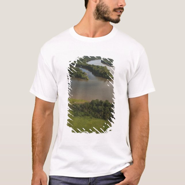 Essequibo River, longest river in Guyana, and T-Shirt (Front)