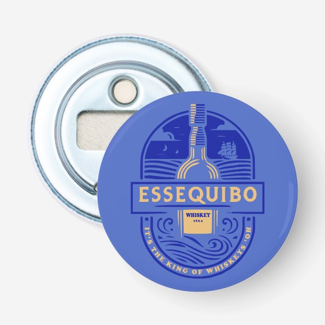 Essequibo Whiskey Bottle Opener (Front)