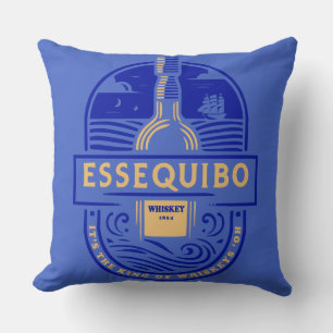 Essequibo Whiskey T-Shirt Cushion