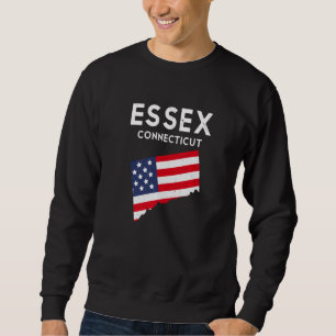 Essex Connecticut USA State America Travel Connect Sweatshirt