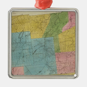 Essex County Metal Tree Decoration