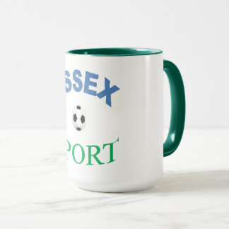 ESSEX SPORT green combo mug