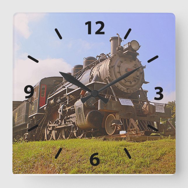 Essex Steam Train Wall Clock (Front)