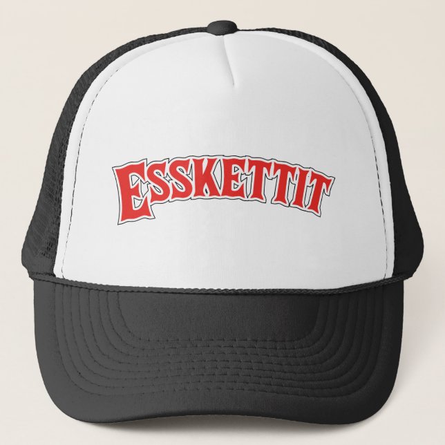 esskettit trucker hat (Front)