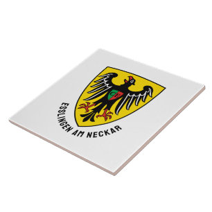Esslingen am Neckar coat of arms, Germany Ceramic Tile