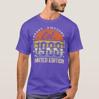 Est 1933 Limited Edition 90th Birthday Vintage 90  T-Shirt