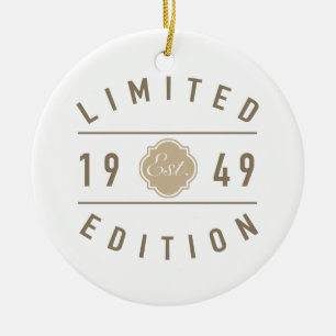 Est. 1949 Limited Edition Ceramic Ornament