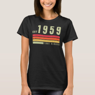 EST 1959 True Classic Vintage Retro Aesthetic B T-Shirt