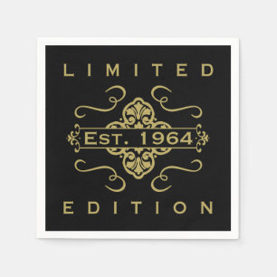 Est. 1964 60th Birthday Napkin